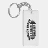 Motivatie Fitness Sleutelhanger (Voorkant Links)