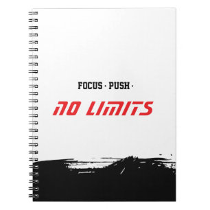 Motivatie Fitness Wit Notitieboek