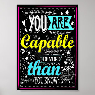 Motivatie fitness - workout - Gym - werkquote Poster