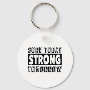 Motivatie fitnesscadeau voor Athlete-cadeau Sleutelhanger