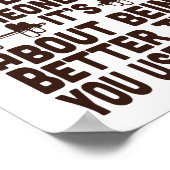 Motivatie fitnessoffertes, gym Décor-Posters Poster (Hoek)