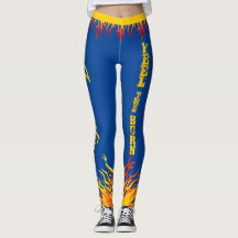 Motivatie Flames Goudgeel Script DEEP BLUE