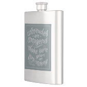MOTIVATIE fles ATTITUDES Heupfles (Links)
