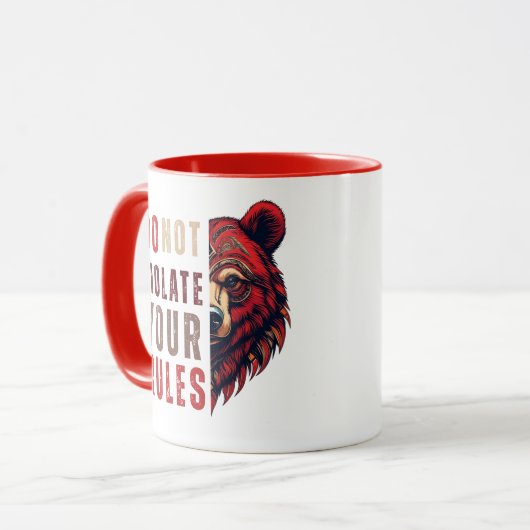 motivatie | Forex mindset | Bear Mok (Voorkant links)