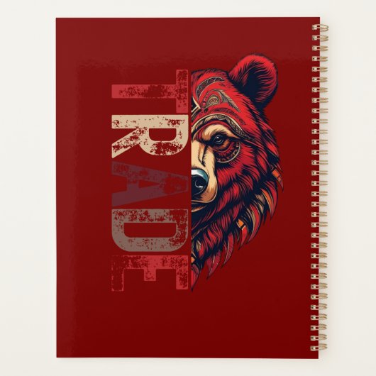 motivatie | Forex mindset | Bear Planner (Achterkant)