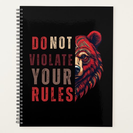 motivatie | Forex mindset | Bear Planner (Voorkant)