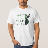 motivatie | Forex mindset | stier T-shirt (Voorkant)
