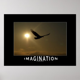 Motivatie foto's afdrukken op Eagle & Sun IMAGINAT Poster