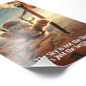 Motivatie Funny Inspirerend Cat Poster (Hoek)