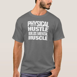 Motivatie fysieke puistjes vormen een mondspier t-shirt