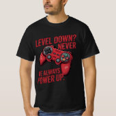 Motivatie Gamer Controller T-Shirt (Voorkant)
