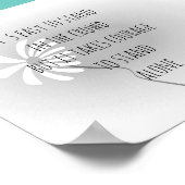 motivatie Gandhi citeert grijs en wit Poster (Hoek)