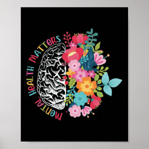 Motivatie geestelijke gezondheid Inspirerend Poster