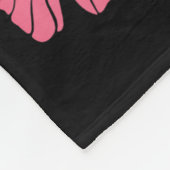 Motivatie Geïnspireerde Ivf Mama Wildflower Ivf Mo Fleece Deken (Hoek)