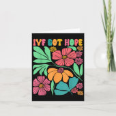 Motivatie Geïnspireerde Ivf Mama Wildflower Ivf Mo Kaart (Voorkant)