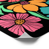 Motivatie Geïnspireerde Ivf Mama Wildflower Ivf Mo Poster (Hoek)