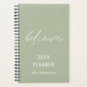 Motivatie geloof Script 2024 Naam Sage Planner (Voorkant)