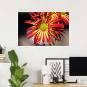 Motivatie geluk poster (Thuiskantoor)