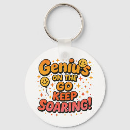 Motivatie genie sleutelhanger