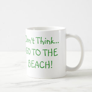 Motivatie geschenken "Denk niet, gewoon.." Koffiemok