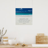Motivatie gewichtsverlies: Klaar voor strand 03 Poster (Keuken)