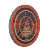 Motivatie Gezegde van Edmund Hillary Mnt. Everest Dartbord (Voorkant Links)