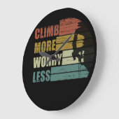 Motivatie gezegde voor rotsklimmen grote klok (Hoek)