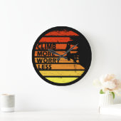 Motivatie gezegde voor rotsklimmen grote klok (Huis)