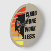 Motivatie gezegde voor rotsklimmen grote klok (Hoek)