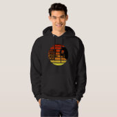 Motivatie gezegde voor rotsklimmen hoodie (Voorkant volledig)
