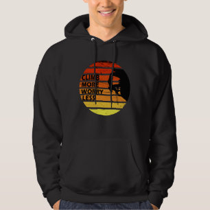 Motivatie gezegde voor rotsklimmen hoodie