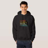 Motivatie gezegde voor rotsklimmen hoodie (Voorkant volledig)