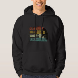 Motivatie gezegde voor rotsklimmen hoodie