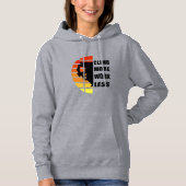 Motivatie gezegde voor rotsklimmen hoodie (Voorkant)