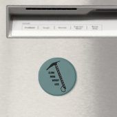 Motivatie gezegde voor rotsklimmen magneet (Insitu (Vaatwasser))