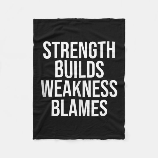 Motivatie Gezegde voor stoïcijnse wijsheidsliefheb Fleece Deken (Voorkant)