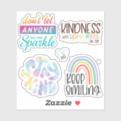 Motivatie Gezegden Sticker Pack ©GraphicLoveShop (Vel)