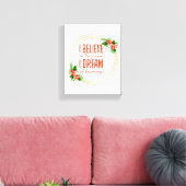 Motivatie gezegden voor succes en levensstrijd canvas afdruk (Insitu (Woonkamer))