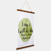 motivatie gezegden voor zelfverzorging hangend wandkleed (Gebogen)