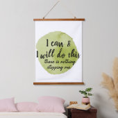 motivatie gezegden voor zelfverzorging hangend wandkleed (Slaapkamer)