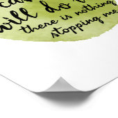 motivatie gezegden voor zelfverzorging poster (Hoek)