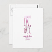 Motivatie Glitter Quote ademhalen Briefkaart (Voorkant / Achterkant)