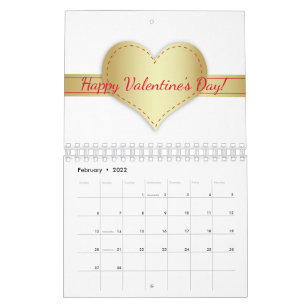 Motivatie Glitter Typografie Prachtige 12 maanden Kalender