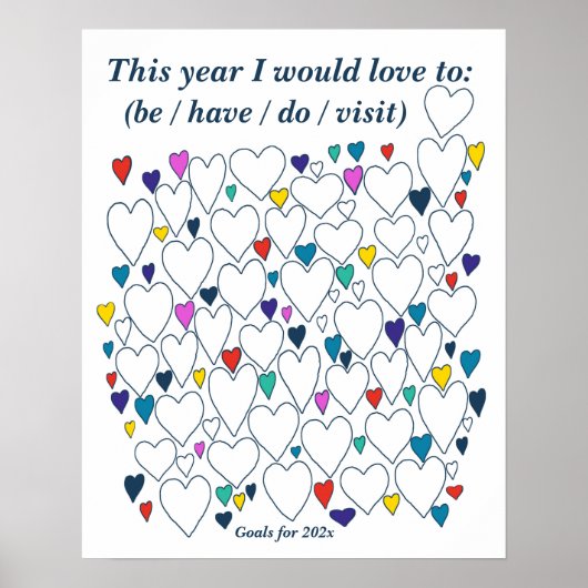 Motivatie gokkerijst poster (Voorkant)