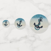 Motivatie golven van Turquoise Blue Ocean Surf Confetti (Voorkanten)