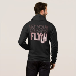 Motivatie Gouden Stijl Ritssluiting Hoodie