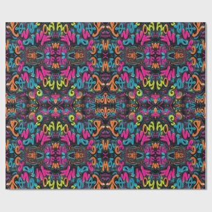 Motivatie graffitipapier cadeaupapier