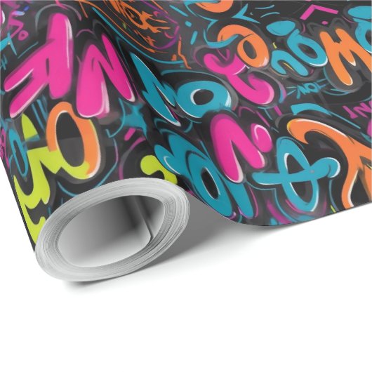 Motivatie graffitipapier cadeaupapier (Rol Hoek)