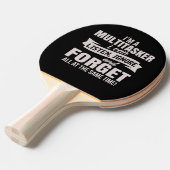 motivatie grappige citaten - pingpong paddle ultra tafeltennisbatje (Voorkant Gekanteld)