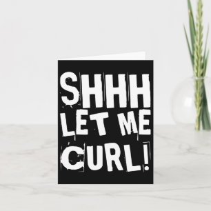 Motivatie Grappige Gym Humor Biceps Gains Shhh Laa Kaart